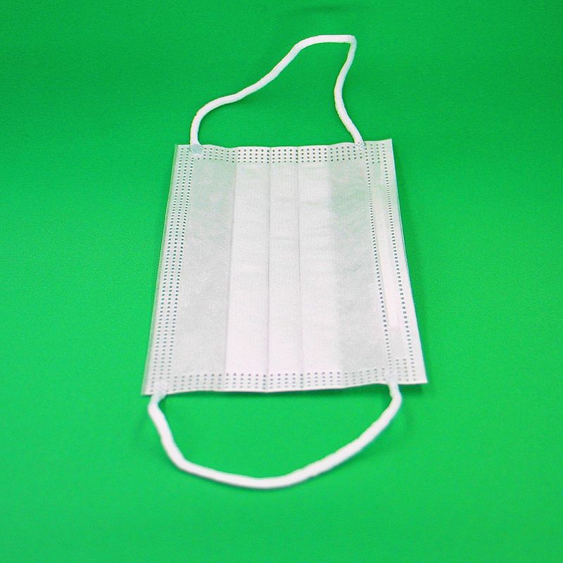 Mascarillas sopladas derretimiento no tejido disponible de tres capas aprobado por la FDA de la tela del CE/con precio de fábrica proveedor