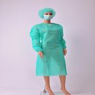 Ropa protectora quirúrgica del aislamiento disponible no tejido de la tela de CE/FDA en existencia proveedor